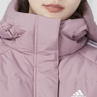 阿迪达斯 （adidas）官网女装上衣 23冬季运动服保暖时尚宽松连帽外套羽绒服 HR8446/晒图退10 2XL