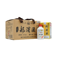 龙滨酒 龙滨 珍品特酿 酱香型 53度 白酒 125ml*6瓶 整箱装