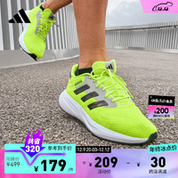 adidas阿迪达斯RESPONSE RUNNER U男女舒适跑步运动鞋 柠檬黄/黑色/灰色 39(240mm)