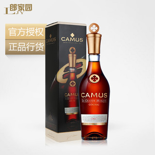 CAMUS 卡慕 郎家园洋酒包邮CAMUS金花卡慕皇冠白兰地700ml