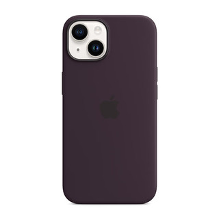 Apple 苹果 iPhone 14 硅胶保护壳 莓果紫色