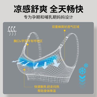 medela 美德乐 透气舒适Keepcool内衣哺乳文胸聚拢防下垂孕期全新