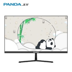 PANDA 熊猫 PQ24FD4 23.8英寸 IPS 显示器（1920×1080、100Hz、100%sRGB、HDR10、Type-C 15W）