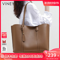 VINEY 大包包2023女包2022新款潮真皮托特包大容量通勤秋冬单肩包