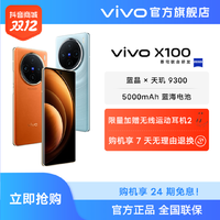 vivo X100 智能5G手机 蓝晶x天玑9300 5000mAh蓝海电池
