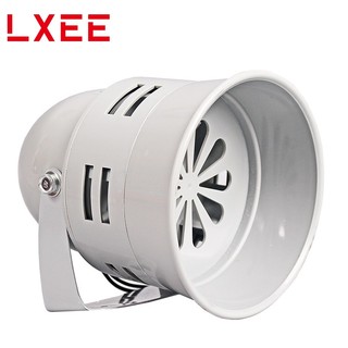 LXEE 马达风螺报警器 MS290警报器AC220V  12v 24V车间工厂报警喇叭 MS290