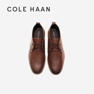 colehaan/歌涵 男鞋皮靴 皮革短靴马球靴工装靴C37594 深褐色-C37594 42.5