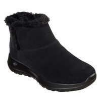 SKECHERS 斯凯奇 女士短筒雪地靴 15501 BLACK 6