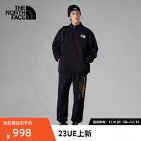 北面（The North Face）户外运动休闲舒适柔软百搭保暖男士卫衣84GM OGC/黑色 XL