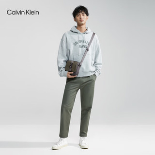 Calvin Klein Jeans24春季男士城市街头拼色通勤单肩斜挎相机包HH3844 061-军绿拼灰 OS