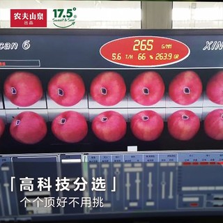 农夫山泉 阿克苏苹果 17.5度 M级 18粒