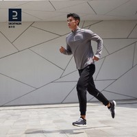 DECATHLON 迪卡侬 长袖t恤男训练服运动速干衣健身跑步上衣加绒