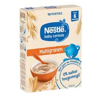 Nestlé 雀巢 荷兰雀巢Nestle 5种谷物钙铁锌及益生菌宝宝麦糊6月以上180克