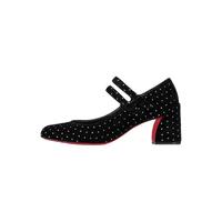 Christian Louboutin 女士玛丽珍鞋 1240218T023 黑色 35.5