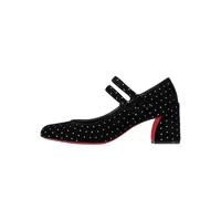 Christian Louboutin 女士玛丽珍鞋 1240218T023 黑色 35