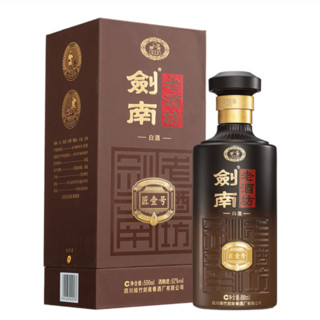 剑南春 剑南老酒坊 匠壹号 52%vol 浓香型白酒 500ml 单瓶装