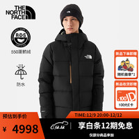 The North Face北面羽绒滑雪服男GORE-TEX鹅绒填充保暖单板户外2382VT JK3/黑色 XL/180