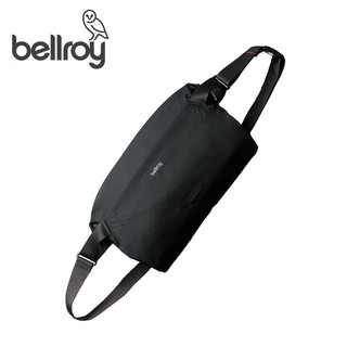 bellroy 澳洲Lite Sling7L轻行胸包单肩包通勤环保休闲男女斜挎包 玄影黑7L