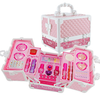 儿童化妆品化妆盒玩具小女孩子公主套装仿真礼盒眼影女生