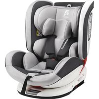 Faleiman 法雷曼 儿童安全座椅汽车0-4-12岁360度旋转宝婴儿车载坐椅isofix接口 魔力灰