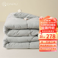 DAPU 大朴 A类60支磨毛贡缎被套冬被重1800g/150*210cm