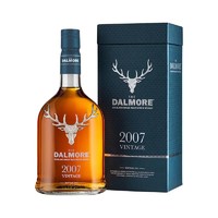 cdf会员购：THE DALMORE 大摩 典藏 2007年 单一麦芽 苏格兰威士忌 700ml 礼盒装