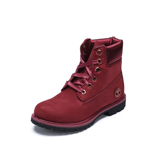 添柏岚（Timberland） 冬工装靴女鞋酒红色A1SC7 A1SC7- 7.5