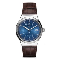 swatch 斯沃琪 瑞士瑞士手表装置系列金属商务全自动机械男表