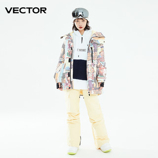 VECTOR滑雪服套装全套女保暖滑雪衣男单双板雪裤防风保暖滑雪装备