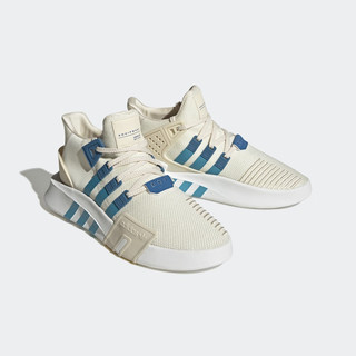 adidas阿迪达斯三叶草EQT BASK ADV男女摩登复古风经典中帮运动鞋 乳白/浅米色/浅蓝/深蓝 42.5(265mm)