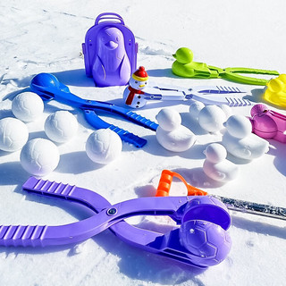 建雄 大号鸭子雪球夹 儿童户外玩雪雪夹子