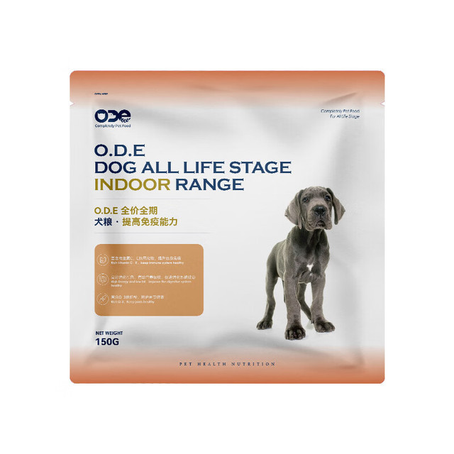 IMPERIAL PAW 欧帝亿（IMPERIAL PAW）全价全期室内犬粮O.D.E 提高免疫力狗粮150g通用粮鲜肉生骨肉贵宾