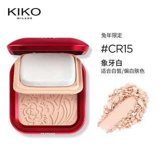 KIKO MILANO 干湿两用粉饼 #CR15象牙白 兔年限定 12g