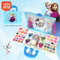 抖音超值购：Disney 迪士尼 爱莎公主化妆玩具彩妆盒冰雪儿童生日礼物小孩子表演舞台妆