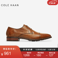 COLE HAAN 歌涵 男鞋牛津鞋 23年新款商务德比鞋正装皮鞋男C11632 棕色-C11632 40