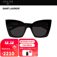 Saint Laurent太阳眼镜女  时尚潮流韩版猫眼镜框 SL 552-001