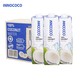 INNOCOCO 泰国进口一诺可可NFC100%纯椰子水1L*4瓶一箱
