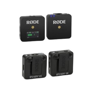 RØDE 罗德 RODE 罗德 Wireless GO 夹领式麦克风 黑色一拖二官方标配