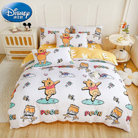 Disney 迪士尼 水洗棉磨毛四件套床单