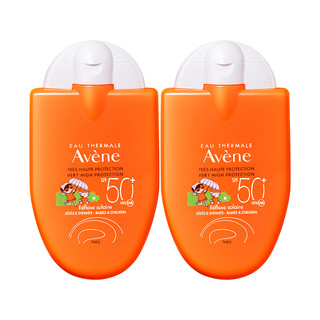 Avene 雅漾 清爽倍护便携防晒乳 SPF50+ PA+++ 30ml