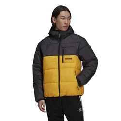 adidas ORIGINALS 冬季PUFFER JKT男士舒适保暖双面穿棉衣