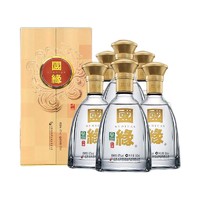 今世缘 国缘对开 42%vol 浓香型白酒 500ml*6瓶 整箱装