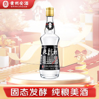 贵州安酒 安酒夜郎村 白酒 窖酒黑标 浓香型白酒 42度 500ml 单瓶装