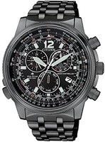 CITIZEN 西铁城 Promaster系列 CB5867-87H 三眼计时光动能五局电波男表