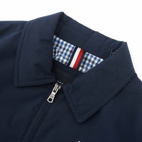 TOMMY HILFIGER 休闲翻领汤米夹克纯色男士薄款外套春秋季