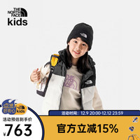 北面 童装两面穿羽绒马甲女童保暖874A Q4C/白色 160cm XL（160/76 )