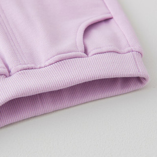 童泰宝宝套装春秋儿童衣服卫衣裤子外出上衣TS33Q356-DS 紫色 80cm