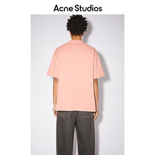 Acne Studios【季末4折起】男士徽标圆领T恤BL0280 旧粉色 S