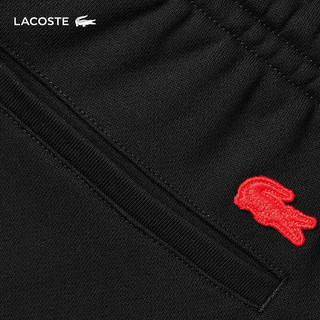 LACOSTE法国鳄鱼龙年新春系列男装潮流束脚运动长裤XH4752 031/黑色 2/XS/165
