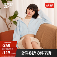 Reebok 锐步 官方新款女子HOODIE经典拉链款长袖连帽夹克H49265 H49265 A/L